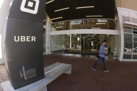 Uber headquarters in San Francisco.
