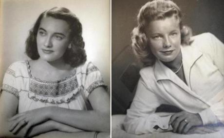 Jean Haley and Martha Williams when they were about 25 years old.

