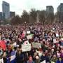 Boston-01/21/2017 Tens of thousands of people filled Boston Common for the Boston Women's March for America. John Tlumacki/Globe Staff(metro)