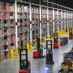 A look inside the million-square foot Amazon distribution warehouse that opened last fall. 