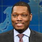 Michael Che (right) and Colin Jost during Weekend Update on ?Saturday Night Live.?