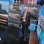 Newton, MA., 12/28/16, Mike St. Peter, President, NBC Boston, necn and Telemundo Boston gave us a tour\preview of the new studio and channel that debuts on Jan. 1 Suzanne Kreiter/Globe staff)