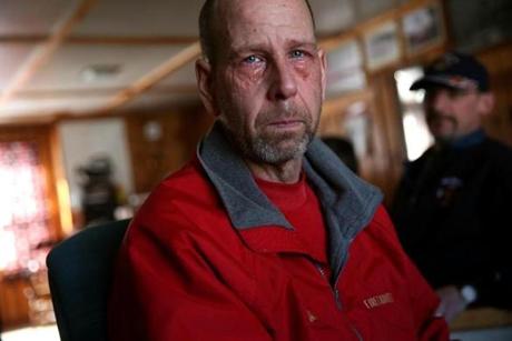 Warwick Fire Lieutenant Bill Lyman wept while talking about the fatal fire that killed a mother and four children.
