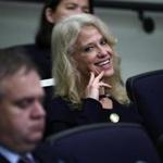 Kellyanne Conway attended an event at the Eisenhower Executive Office Building Tuesday in Washington, D.C. 