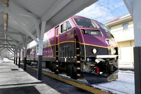 Keolis was able to provide the required number of commuter rail locomotives for only four of 23 weekdays in March.

