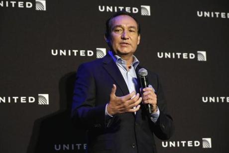 United CEO Oscar Munoz said he was disturbed by the incident.
