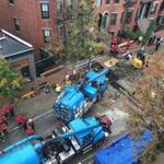 In October 2016, a trench collapsed on Dartmouth Street in Boston, killing two workers.