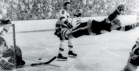 Caption: FILE -- Boston Bruins' Bobby Orr is airborne after scoring the goal that won the Stanley Cup for the Boston Bruins, May 10,1970, against the St. Louis Blues at Boston Garden. (AP Photo/Boston Herald American, Ray Lussier) Caption Writer: PK XSS HMB Headline: BOBBY ORR Special Instructions: NO SALES. MAY 10, 1970 PHOTO. B&W ONLY Byline: RAY LUSSIER Byline Title: MBR Credit: AP Source: BOSTON HERALD AMERICAN Object Name: MIL CENTURY SPORTS Date Created: 19700510 City: BOSTON Province-State: MA Country Name: USA Original Transmission Reference: NY205 Category: S Supplemental Categories: HKN Supplemental Categories: FILE Urgency: L Time Created: 000000+0000
