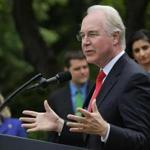 Health and Human Services Secretary Tom Price speaks in the Rose Garden of the White House following the House of Representative vote on the health care bill on May 4, 2017 in Washington, DC. Following weeks of in-party feuding and mounting pressure from the White House, lawmakers voted 217 to 213 to pass a bill dismantling much of Barack Obama's Affordable Care Act and allowing US states to opt out of many of the law's key health benefit guarantees / AFP PHOTO / MANDEL NGANMANDEL NGAN/AFP/Getty Images