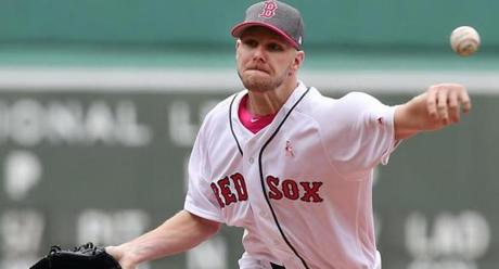 Boston MA 5/13/17 Boston Red Sox Chris Sale delivers a pitch against the Tampa Bay Rays during first inning action at Fenway Park. (Matthew J. Lee/Globe staff)
