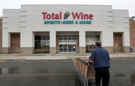 Total Wine & More has four outlets in Massachusetts, including one in Everett. Many of its outlets approach 50,000 square feet, or more than the average supermarket.
