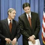 Robert Mueller (left) and James Comey have both been top federal prosecutors and directors of the FBI.