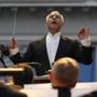 Conductor Vladimir Spivakov faces protest over his political support for Russian president Vladimir Putin.