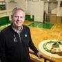 10/10/2016 WALTHAM, MA General Manager of the Boston Celtics Danny Ainge (cq) poses for a photo at the team's practice facility in Waltham. (Aram Boghosian for The Boston Globe)