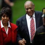 Actress Sheila Frazier (left) accompanied Bill Cosby to court Wednesday. Frazier was accompanied by her husband, John Atchison (not pictured). was on Cosby?s arm Wednesday as he headed into court. 