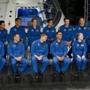 Twelve new astronaut candidates are introduced at the Johnson Space Center in Houston on Wednesday, June 7, 2017. NASA chose 12 new astronauts Wednesday from its biggest pool of applicants ever, selecting seven men and five women who could one day fly aboard the nation's next generation of spacecraft. (Michael Ciaglo/Houston Chronicle via AP)