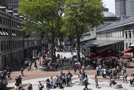 Attracting more locals has long been a goal and a challenge for Faneuil Hall and Quincy Market. The most important thing is getting the right mix of tenants, said Joe O?Malley, who runs the marketplace.

