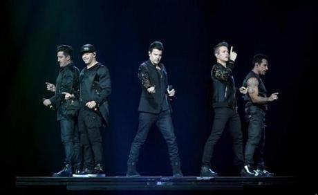 New Kids on the Block will perform at Fenway Park Saturday night.
