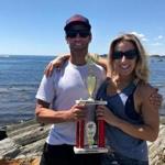  Ben and Lorin Smaha of Park City, Utah, took top honors in last weekend's World's Best Lobster Roll competition in Portland, Maine. Both have New England roots. 