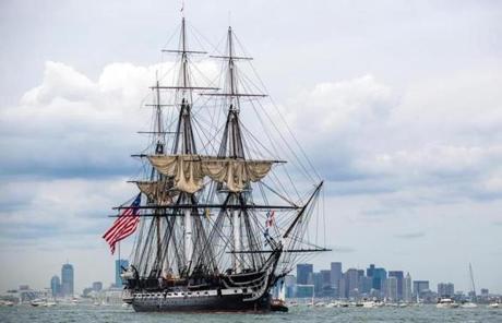 The USS Constitution museum will celebrate the undocking of Old Ironsides in a ceremony on Sunday.
