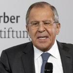 The United States will be committing ?daylight robbery? if it fails to return properties seized last year, said Russian Foreign Minister Sergey Lavrov (above). Above: Lavrov spoke last week at an event in Berlin.