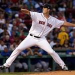 Boston, MA - 7/19/2017 - (3rd inning) Boston Red Sox starting pitcher Drew Pomeranz (31) pitching during the third inning. The Boston Red Sox host the Toronto Blue Jays in the third of a four game series at Fenway Park. - (Barry Chin/Globe Staff), Section: Sports, Reporter: Peter Abraham, Topic: 20Red Sox-Blue Jays, LOID: 8.3.3111344824.
