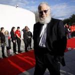 Boston, MA - 5/7/2017 - Comedian David Letterman walks the red carpet as he arrives for the annual John F. Kennedy Profile in Courage Award at the the John F. Kennedy Presidential Library and Museum in Boston, MA, May 7, 2017. Former U.S. President Barack Obama was the recipient of the award. (Keith Bedford/Globe Staff)