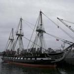 The USS Constitution faced its first day in the water following repairs and maintenance that kept the vessel in dry dock for two years. 