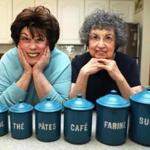 Sisters Marilynn (left) and Sheila Brass star in the PBS show ?Food Flirts.? 