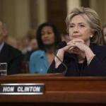 Former Secretary of State Hillary Rodham Clinton prepared to testify before the House Select Committee on Benghazi on Capitol Hill in 2015. 