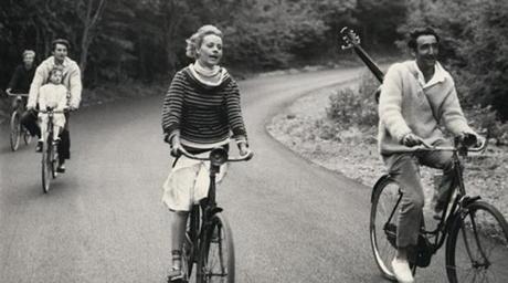 Jeanne Moreau and Serge Rezvani in Francois Truffaut?s 1962 film ?Jules et Jim.??
