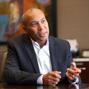 Former Massachusetts governor Deval Patrick seems to be enjoying life in the private sector ? but could a return to politics be in his future? 