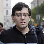 Former pharmaceutical executive Martin Shkreli talked to reporters at the United States federal courthouse in Brooklyn on Friday.