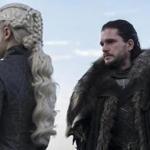 Daenerys (played by Emilia Clarke) and Jon Snow (Kit Harington) in a season 7 episode of ?Game of Thrones.?