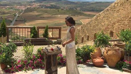?The Bachelorette? Rachel Lindsay during the season finale in Rioja, Spain. The three-hour finale aired on ABC Aug. 7, 2017. 

