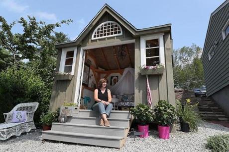 In Webster, Laureen Clauson got her she shed after watching an HGTV show and thinking, ?I?d love one of those.?
