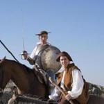 Steve Coogan (on horse) and Rob Brydon in ?The Trip to Spain.?