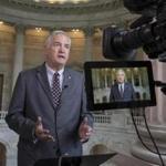 US Senator Luther Strange, Republican of Alabama, is facing a tough campaign to retain his seat. 