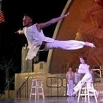Tyson Clark of Somerville performed as a Boston Ballet II company member for the first time this month at the Hatch Shell on Boston?s Esplanade.