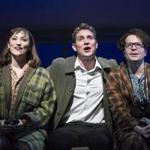 Eden Espinosa, Mark Umbers, and Damian Humbley in ?Merrily We Roll Along.?