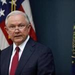 Attorney General Jeff Sessions spoke Tuesday in Portland, Ore.