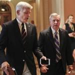 The key senators behind this last-ditch effort to repeal Obamacare are Lindsay Graham (right) and Bill Cassidy.