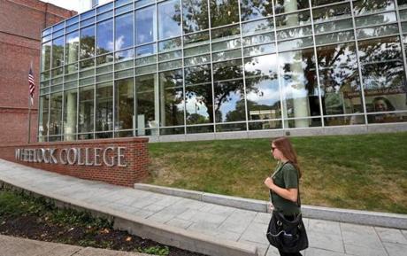 Last month, Wheelock College said it was in talks to merge with Boston University. 

