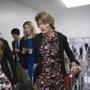 Sen. Lisa Murkowski, R-Alaska, speaks with a reporter as she arrives for a vote at the Capitol in Washington, Tuesday, Sept. 19, 2017. Top Senate Republicans say their last-ditch push to uproot former President Barack Obama's health care law is gaining momentum. Murkowski opposed the previous GOP health care attempt. (AP Photo/J. Scott Applewhite)