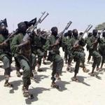 Hundreds of newly trained al-Shabab fighters performed military exercises south of Mogadishu, Somalia, in 2011. 