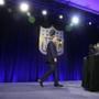 FILE -- NFL Commissioner Roger Goodell during a news conference in San Francisco, Feb. 5, 2016. As the politically charged issue of football players not standing during 
