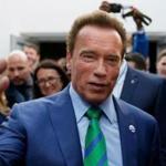 Mandatory Credit: Photo by RONALD WITTEK/EPA-EFE/REX/Shutterstock (9219173dv) Arnold Schwarzenegger COP23 Climate Change Conference, Bonn, Germany - 12 Nov 2017 Austrian actor and former US Governor of California, Arnold Schwarzenegger at the UN Climate Change Conference COP23 in Bonn, Germany, 12 November 2017. The 23rd session of the United Nations Framework Convention on Climate Change Conference (UNFCCC), the 2017 UN Climate Change Conference COP23 will take place from 06 to 17 November in Bonn, the seat of the Climate Change Secretariat, under the presidency of Fiji.