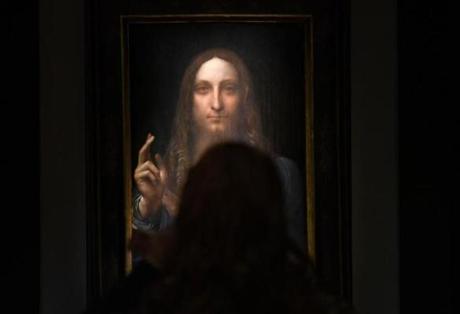 ?Salvator Mundi,? a painting by Leonardo da Vinci.
