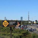 Billboards advertising the ?Build a Life That Works? effort appeared along Interstate 93.