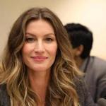 Brazilian supermodel Gisele Bundchen looks on during a meeting in September of the Global Pact for the Environment at the United Nations headquarters in New York. 